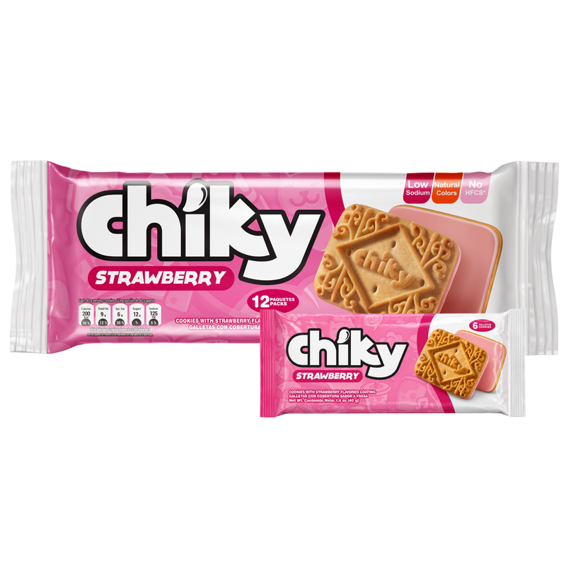 Bolsa de galletas de fresa Chiky 16.9 oz