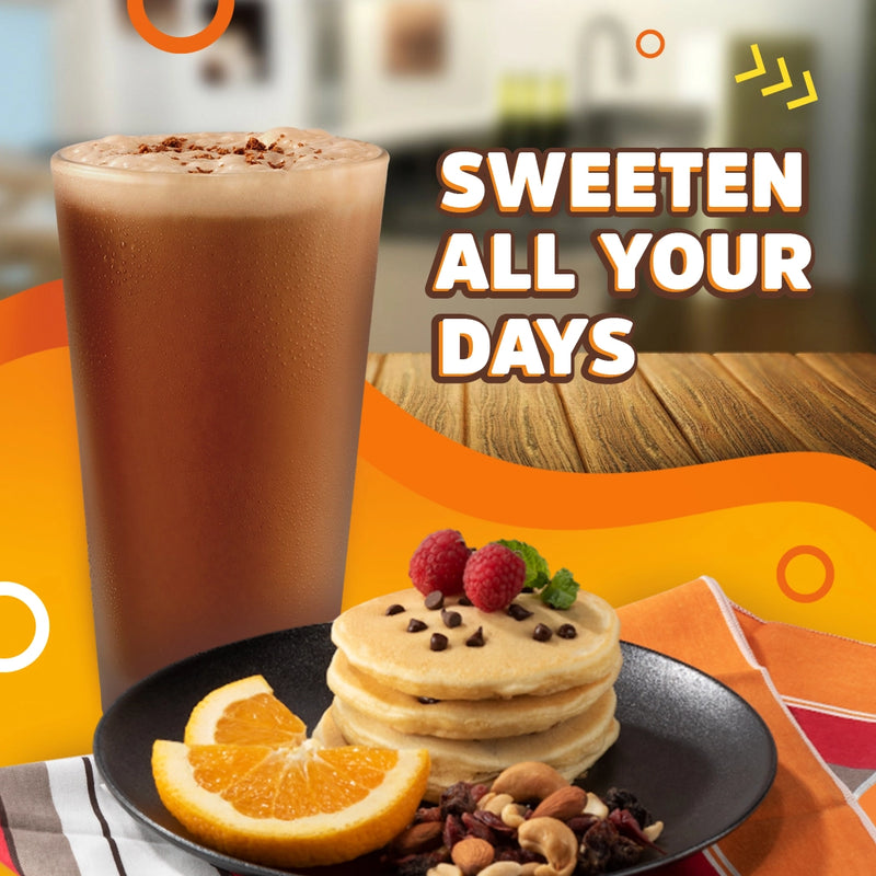 image instant drink cup Chocolisto 10.5 oz. with breakfast