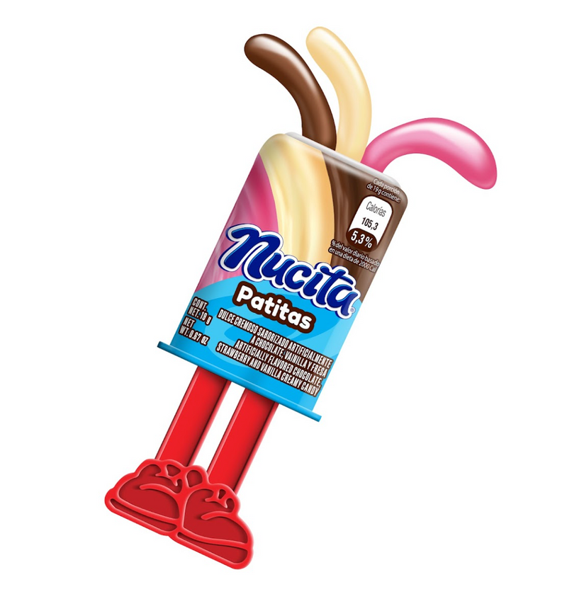 Nucita Patitas Box, 8 Count, 5.3 oz