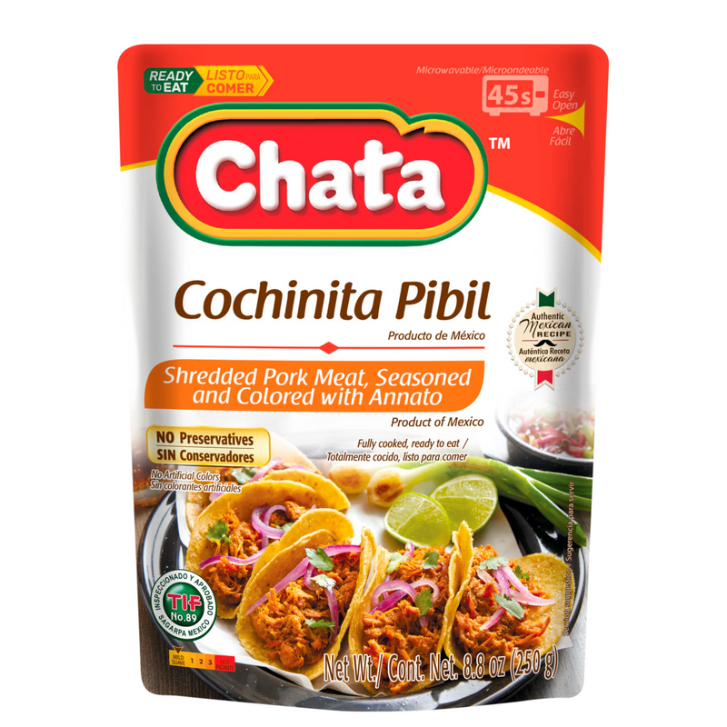 Chata Cochinita Pibil Pouch, 8.8 oz