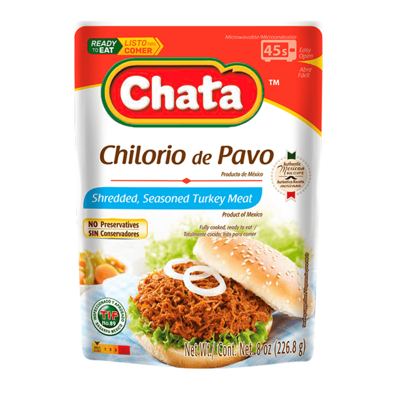 Bolsa de pavo Chata Chilorio 8.8 oz