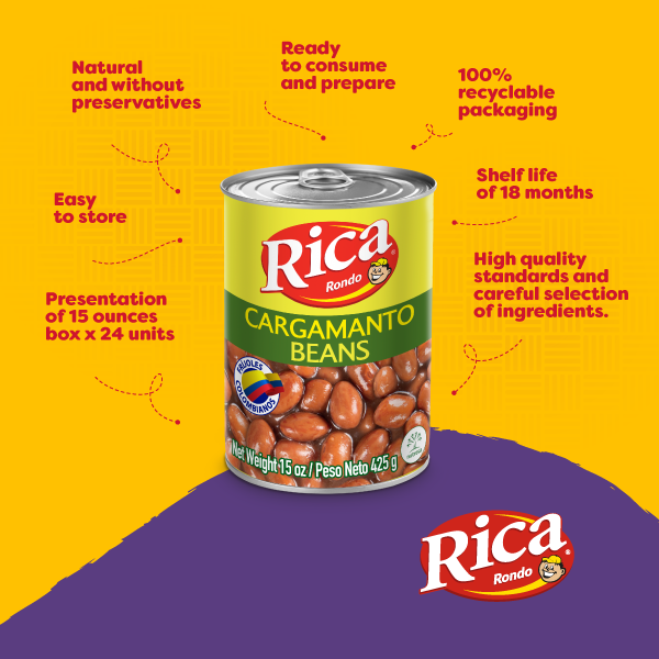 Rica Frijoles, Can, 15 Oz