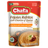 Chata Refried Beans With Chorizo & Cheese Pouch, 15.2 oz