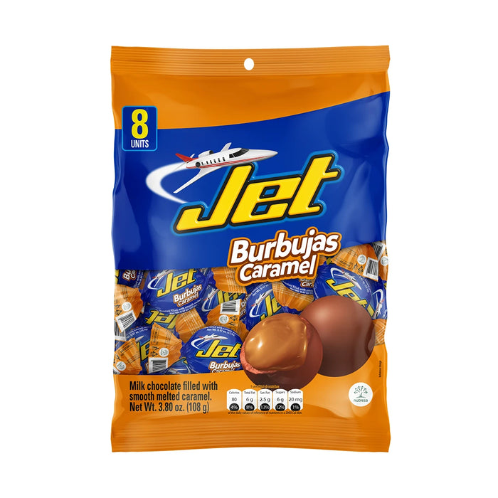 Jet Burbujas Caramel Bag, 3.80 oz 