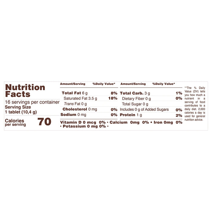 Nutrition Facts, Corona Zero Sugar Resealable pack, 5.86 oz Resealable pack