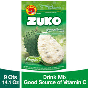 Zuko Guanabana, Drink Mix – 14.1 oz, No Sugar Needed.