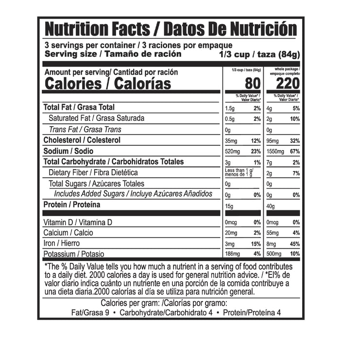 Chata Carne Desmenuzada Bolsa 8 oz