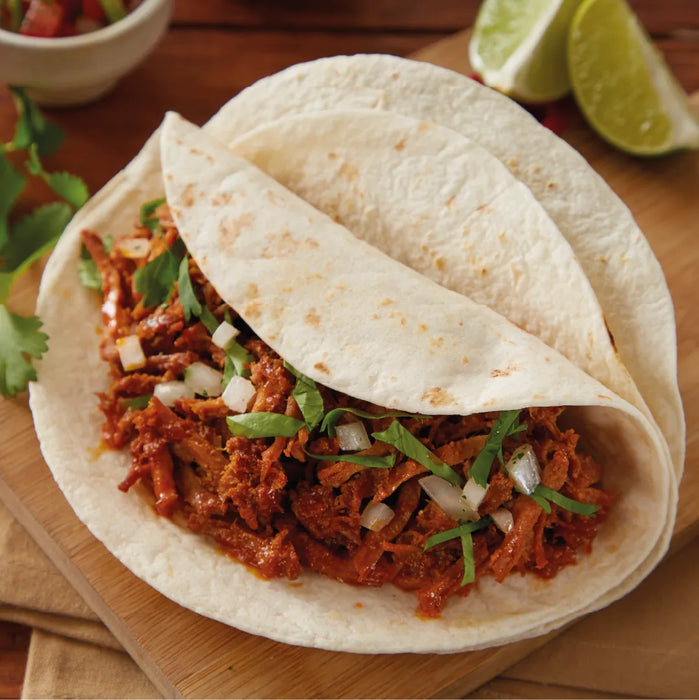 Chata, Chilorio Pork, Can 14.01 Oz, high-quality ingredients, authentic Mexican food.