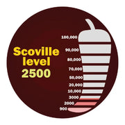 Amor, Chamoy Sauce, 12 Oz, Scoville level of 2,500, combination of dried chilies, and citrus, high quality product, traditional spic, Fluid Liquid, Bottle.