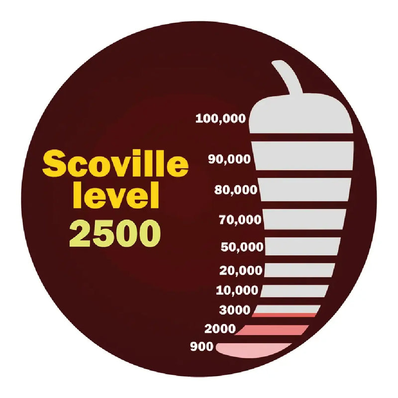 Amor, Chamoy Sauce, 12 Oz, Scoville level of 2,500, combination of dried chilies, and citrus, high quality product, traditional spic, Fluid Liquid, Bottle.