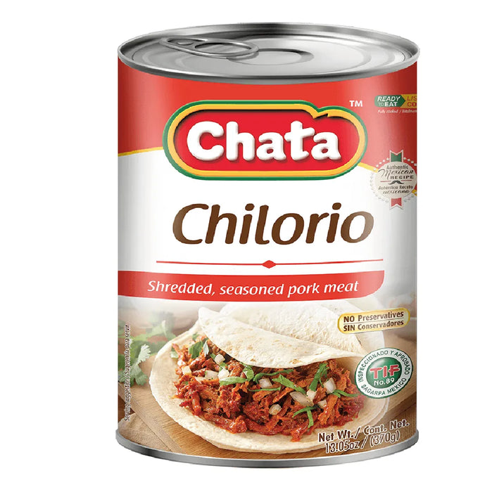 Cerdo Chata Chilorio Lata 14.1 Oz