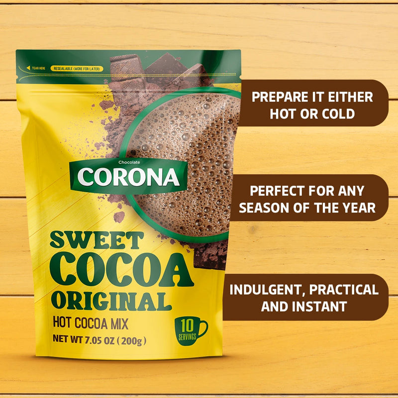 Corona Sweet Cocoa Original Doypack, 7.05 oz