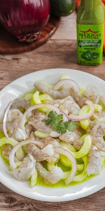 México Lindo Habanero Salsa Picante Verde 5 oz