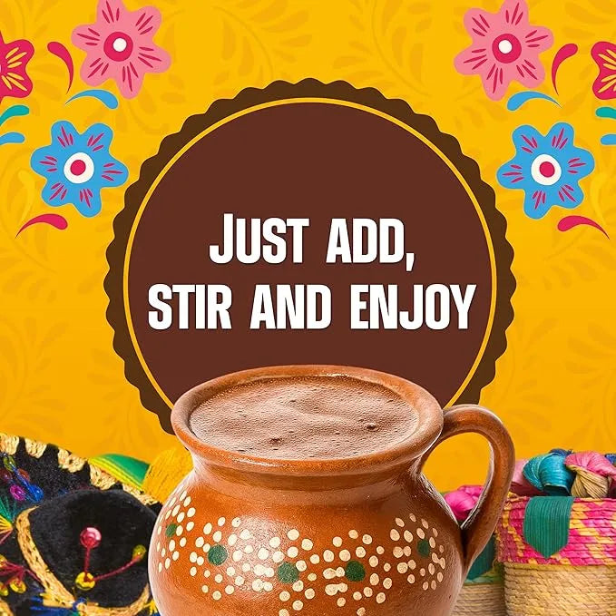 Corona Hot Chocolate Single Serve Bars, Cinnamon Flavor, 14 Tablets, 15.43 oz