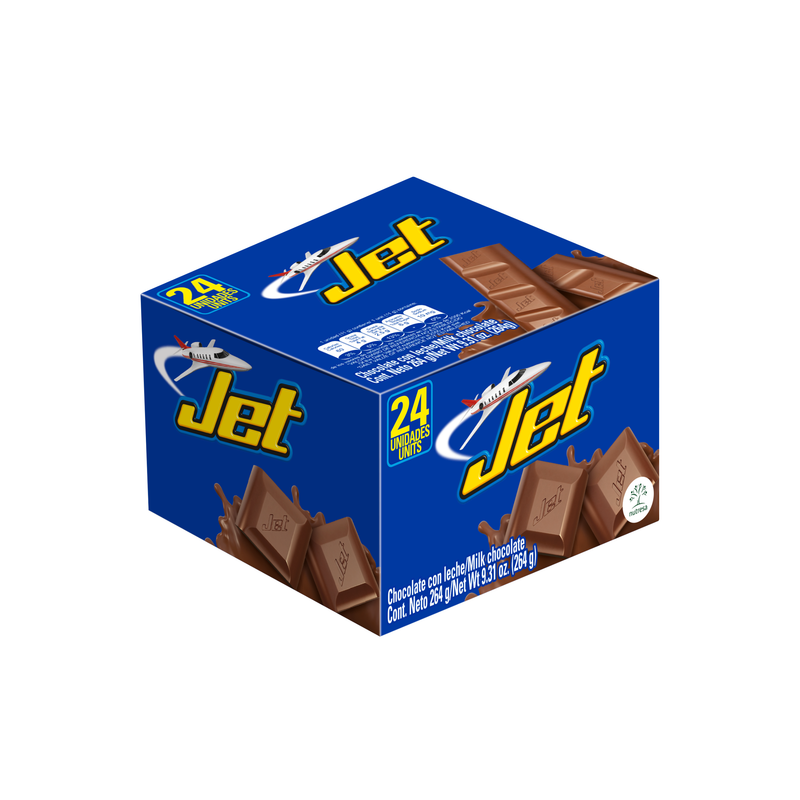 Jet Milk Chocolate Bar Display 24 ct