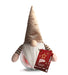 Santa Claus Christmas Orrnament Filled With Delicious, And Creamy Tutto Milk Chocolates, 2.54 Oz (Pack of 1). Golden.