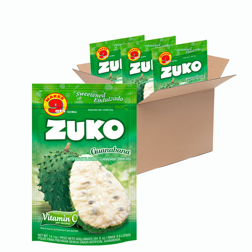 Zuko, Guanabana, 14.1 Oz, Pack of 3