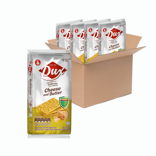 Dux Cheese and Butter, Crackers Bag, 7 Oz, Pack of 4