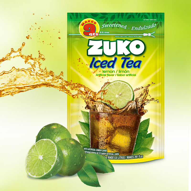 Zuko Lemon Tea 14.1 Oz