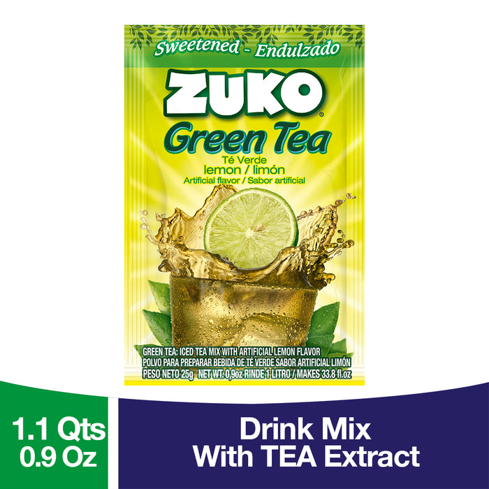 Zuko, Green Tea, 0.9 Oz, 24 ct