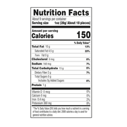 Yupi_Latin Mix_Nutrition Facts