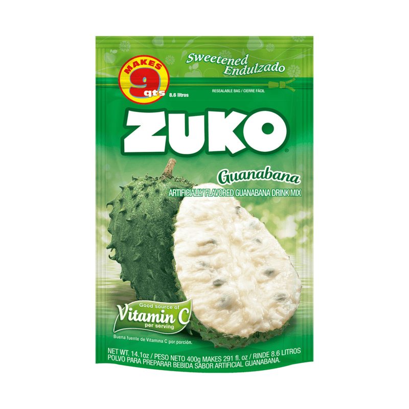 Zuko Drink Mix Guanabana Family Pack, 14.1 oz