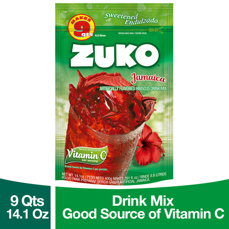 Zuko Jamaica packaging showing its main section.