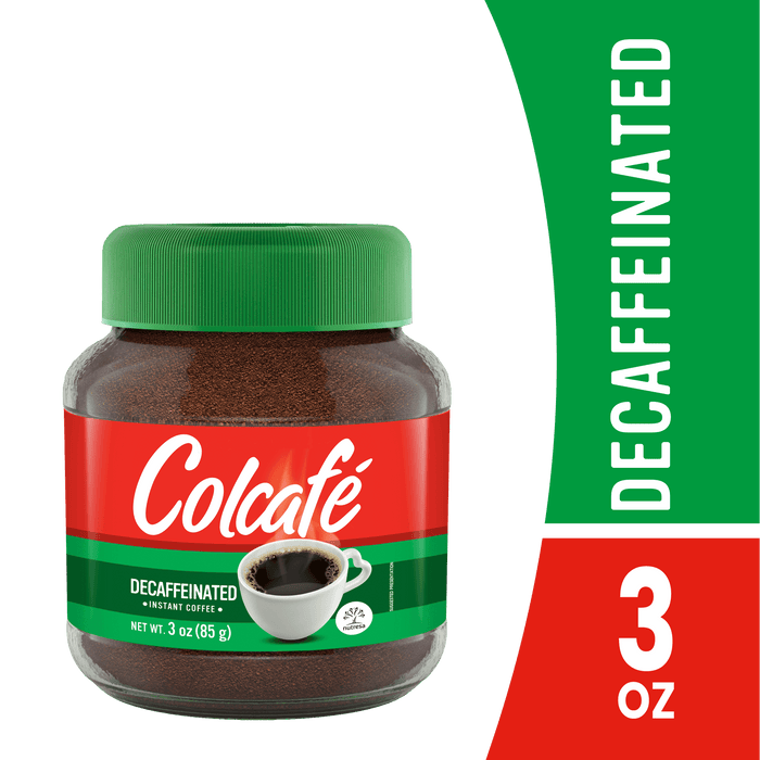 Colcafe Decaf Coffee Granulated Jar 3 Oz
