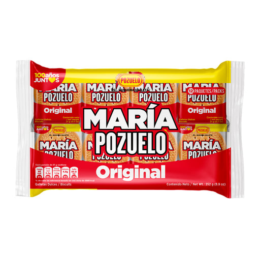 Maria, Pozuelo, Bag 8.89 Oz, Each Bag contains 12 inner packs.