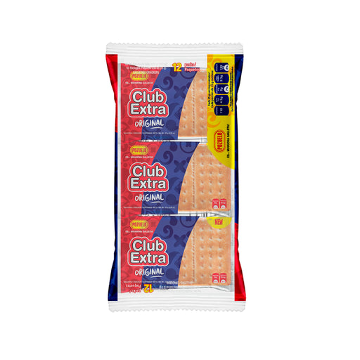 Club Extra, Cookies, Bag 10.5 Oz, 0% Cholesterol and Trans fat, contains 12 inner packs, of 6 crackers each.