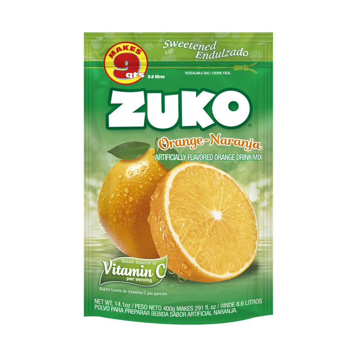 Zuko Orange 14.1 OZ, refreshng drink