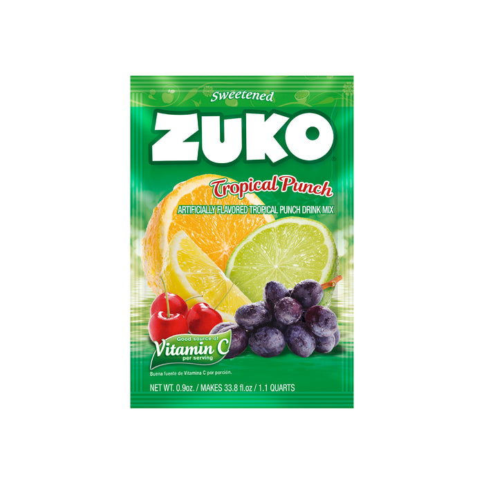 Zuko Tropical Punch 0.9 Oz - 24 ct
