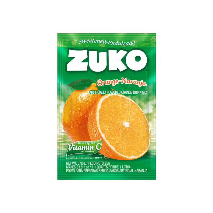 Zuko Orange 0.9 Oz - 24 ct