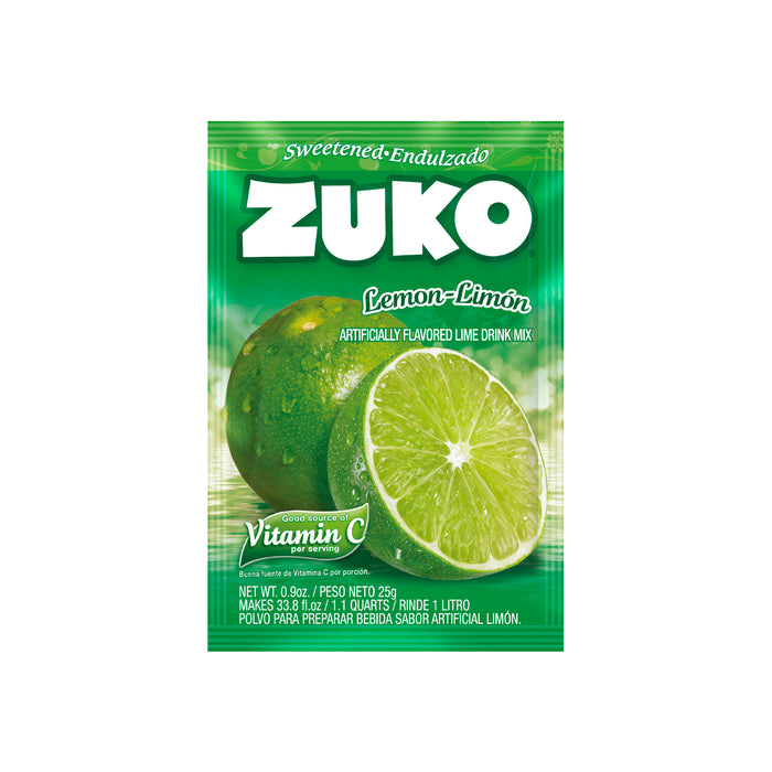 Zuko Lime 0.9 Oz - 24 ct