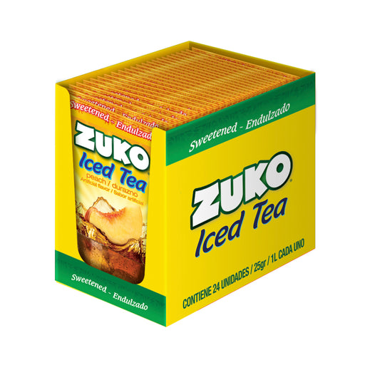 Zuko Peach Tea 0.9 Oz - 24 units