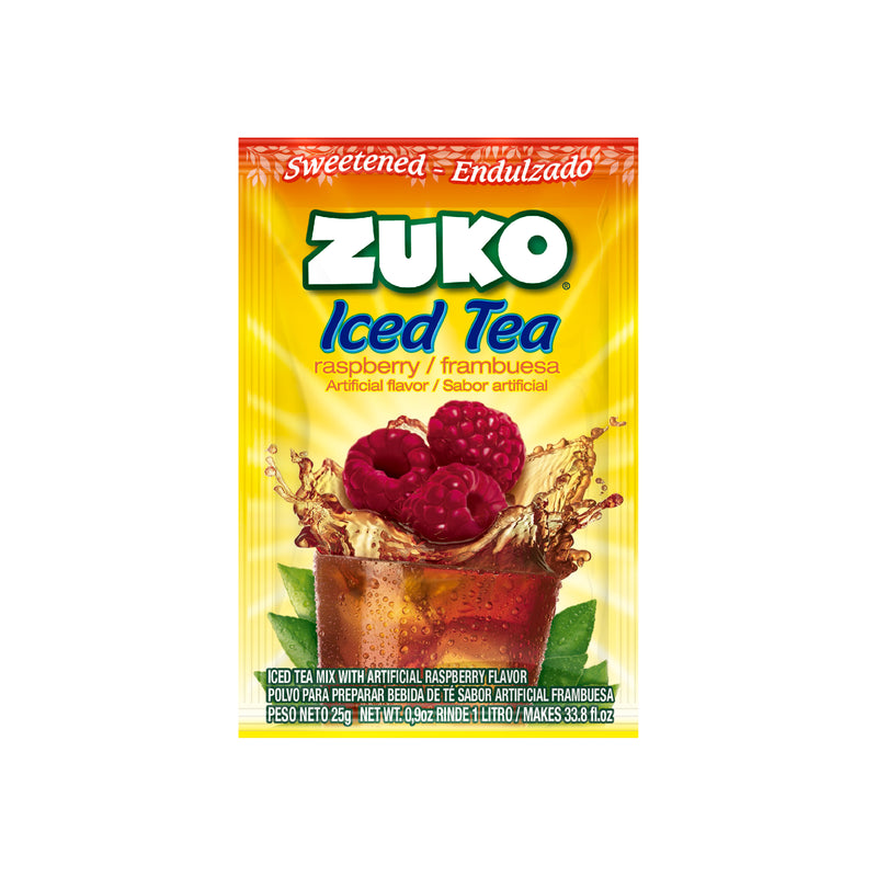Zuko Raspberry Tea 0.9 Oz - 24 units