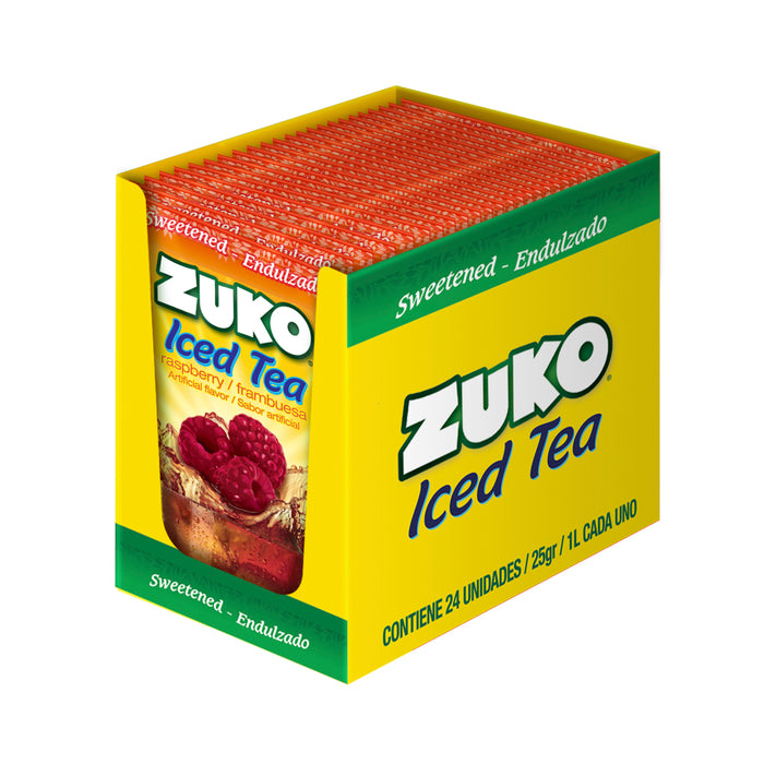 Zuko Raspberry Tea 0.9 Oz - 24 ct