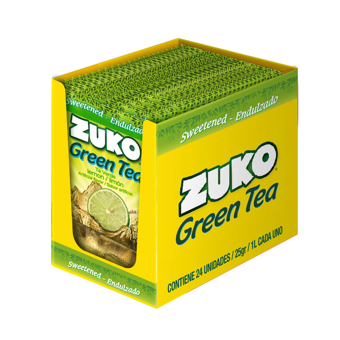 Zuko Green Tea 0.9 Oz - 24 ct
