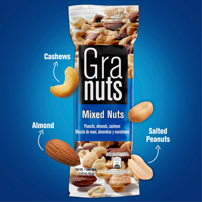 Granuts Mixed Nuts Display 1.41 Oz