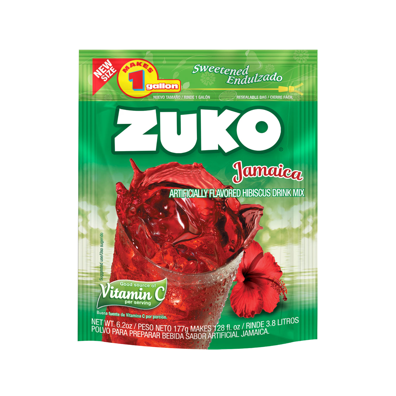 Zuko Jamaica 6.2 Oz, Refreshing Drink