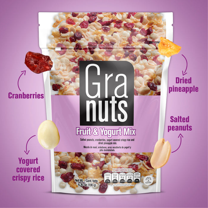 Granuts, Yogurt Mix Doypack, 6.35 Oz