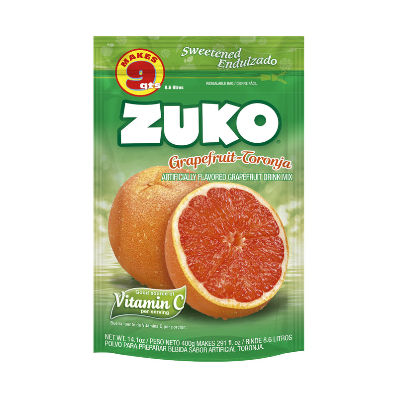 Zuko Grapefruit 14.1 Oz, Refreshing Drink