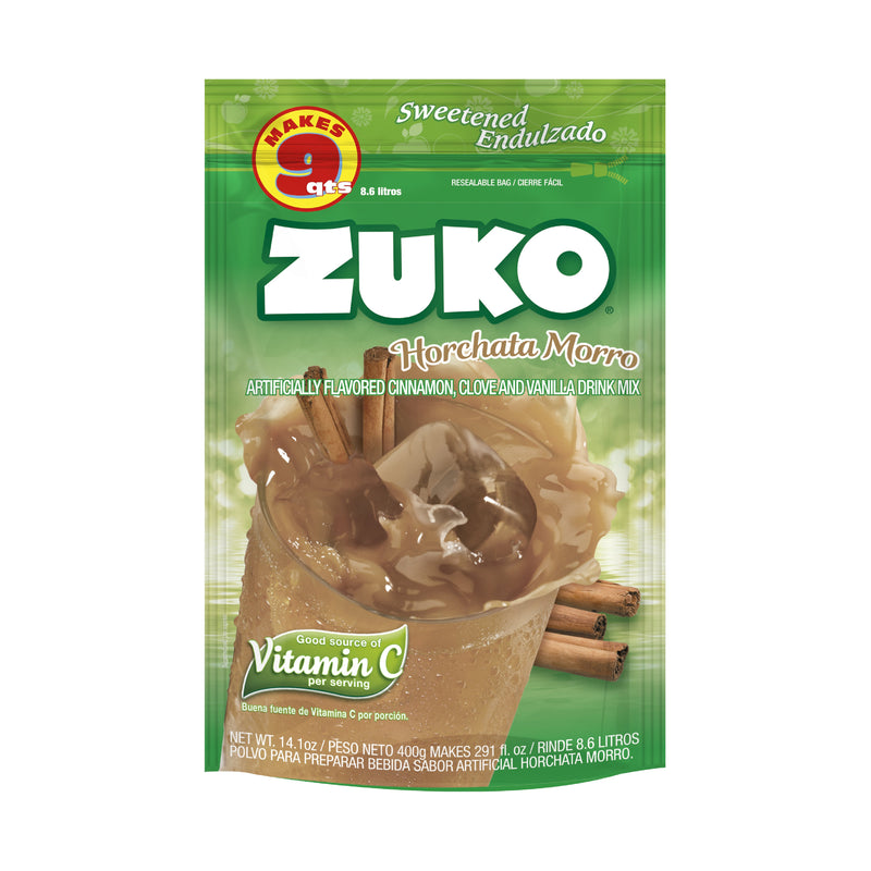 Zuko Horchata Morro 14.1 Oz, Refreshing Drink