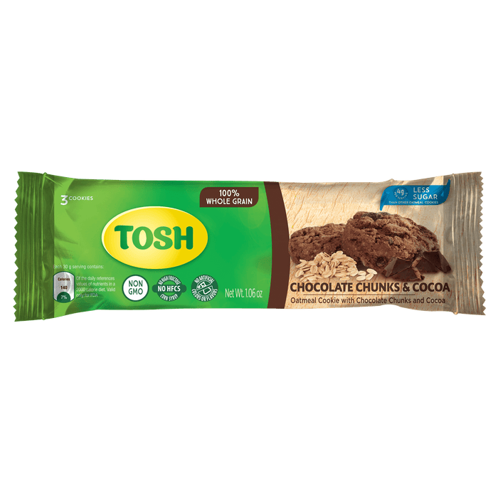 Tosh, Oatmeal with Chocolate, 6.35 Oz
