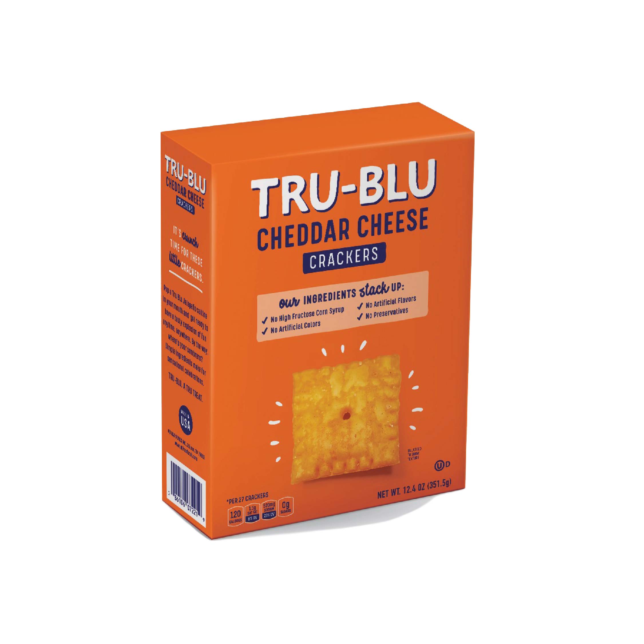 TRU BLU Cheese Crackers 12.4 Oz - Cordialsa USA