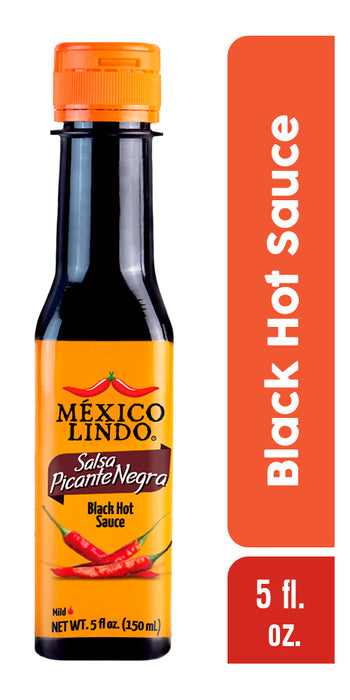 Mexico Lindo, Picante Negra Hot Sauce, 5 Oz, scoville level 8400