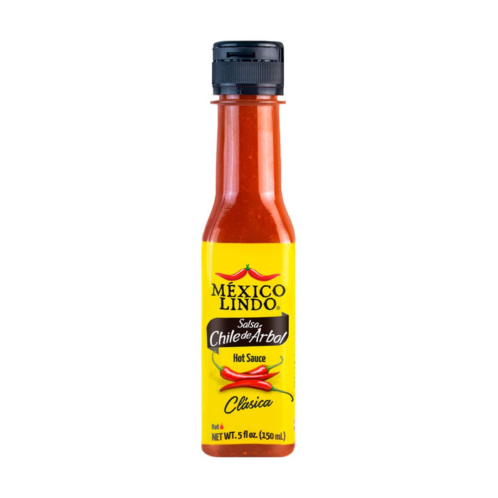 Mexico Lindo Chile De Arbol Hot Sauce 5 Oz