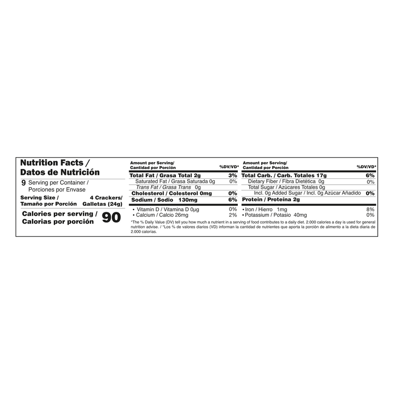 Dux, Sodas Crackers Bag, 7.6 Oz, 9 ct