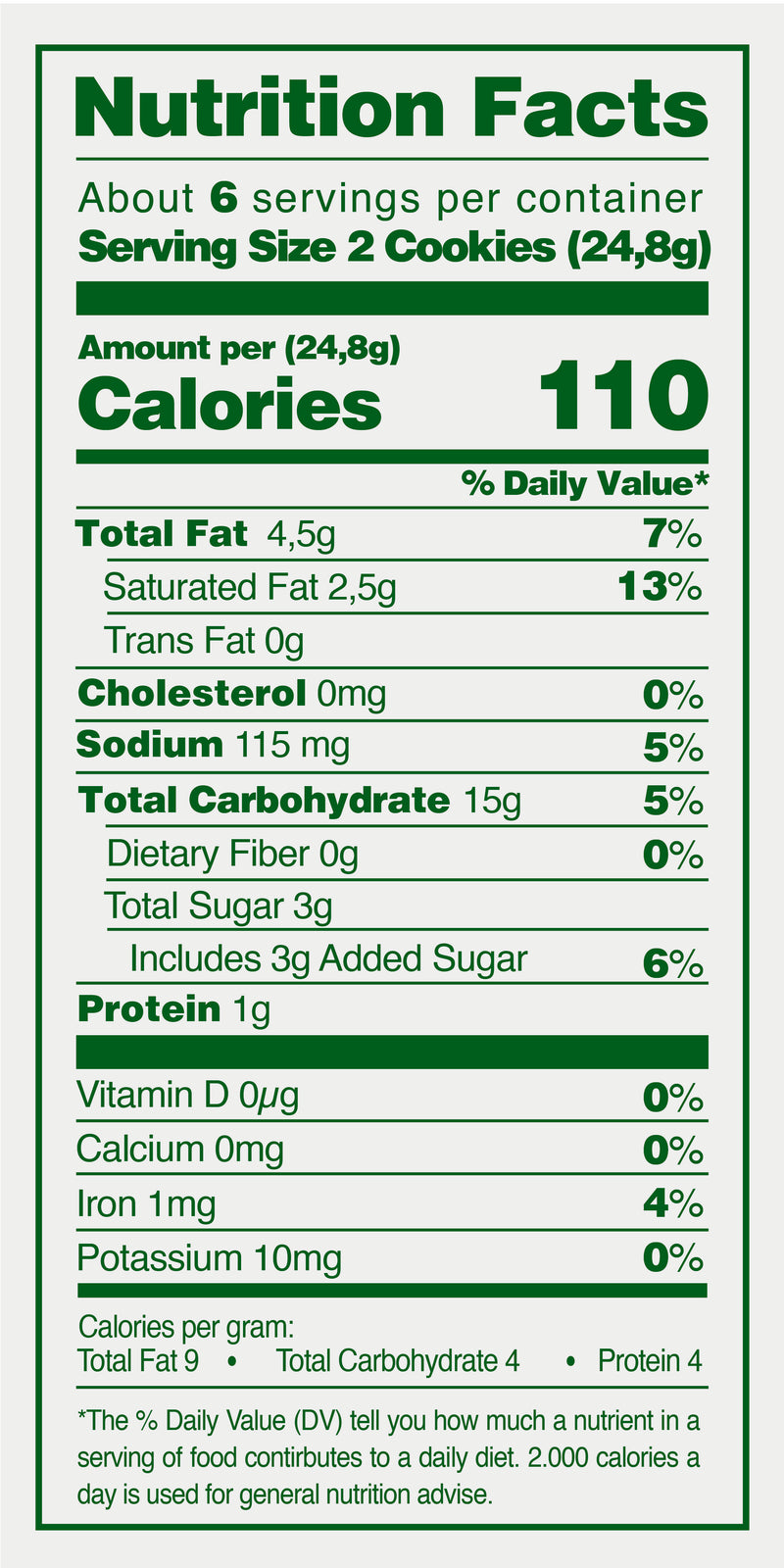 Tosh, Orange Mousse Cookies, 5.25 Oz