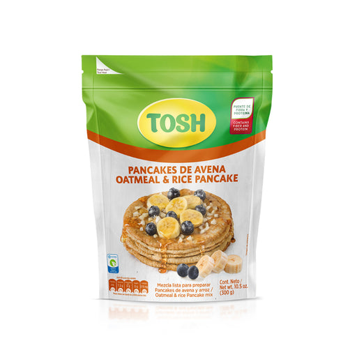Tosh Oatmeal  Rice Pancake Mix, 10.5 Oz